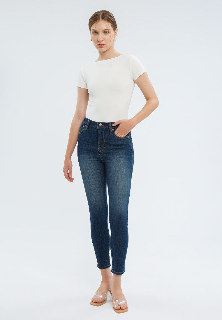 Minimal 311 High Rise Skinny Jeans Blue – Minimal Store ID